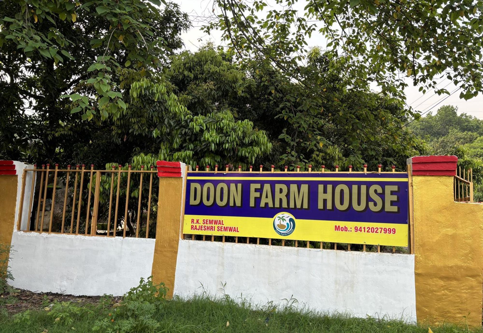 Doon Resort & Farmhouse Stay Дехрадун Екстериор снимка